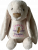Зайчик Miniville JUMBO молочный  именная игрушка