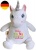 Единорог белый Stuffies именная игрушка